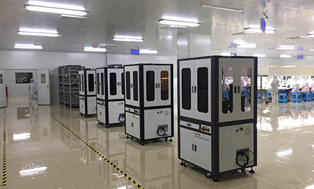 重慶視覺檢測設備交機現(xiàn)場